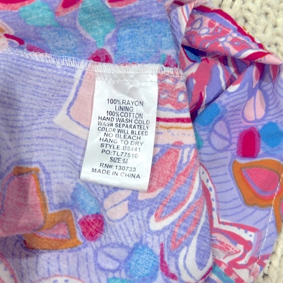 Umgee Vibrant Paisley floral maxi Dress size medium oversized and flowy - Picture 9 of 12